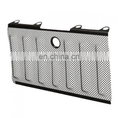 Black Mesh grille insert for jeep wrangler JK with hole