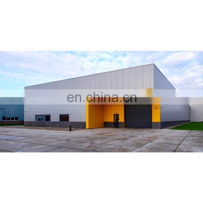 Cheap China Metal Farm Workshop Cow House Construction Prefab Warehouse Price Steel Structure Building