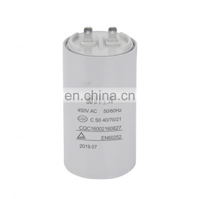 Capacitor cbb60 sh capacitor 450V 25 70 21 good quality