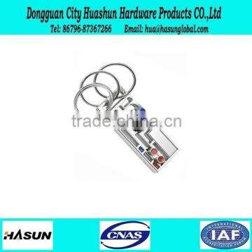 high quality multiple rings keychain for sale