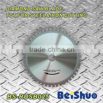 BS-RUSB025 TCT Diamond circular saw blade for steel cutting