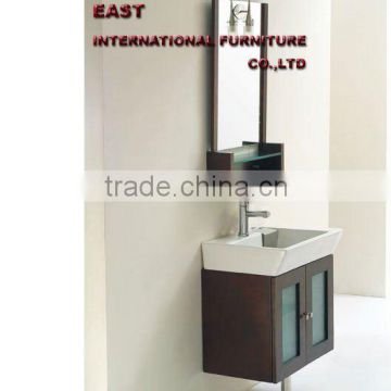 The latest design waterproof wooden bathroom vanity cabinet (VA-42)