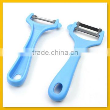 Handy blue plastic handle paring knife