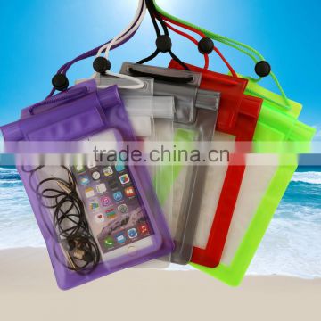 Waterproof Underwater Pouch Dry Bag for mobile phone in swimming