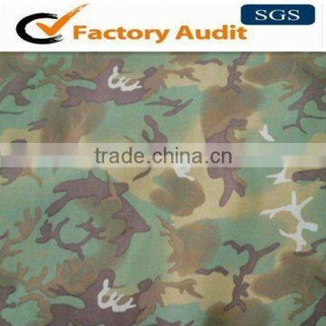 IRR military camouflage fabric of nylon 1000D with pu coated