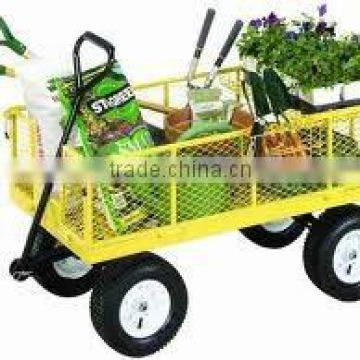Four Wheel Garden Tool Cart