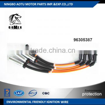 High voltage silicone Ignition wire set, ignition cable kit, spark plug wire 96305387 for DEAWOO