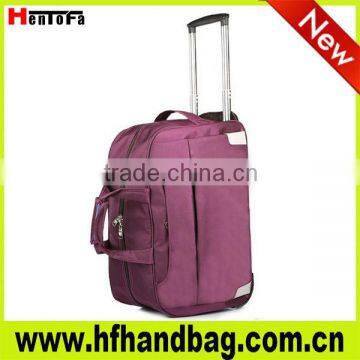 2013 Most popular and multifunctional trolley travel bag, delicate trolley travel bag
