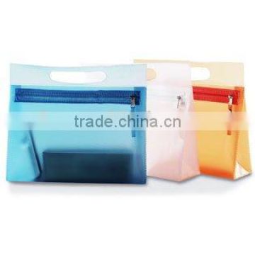 2016 New PVC mesh sheet handle bag