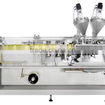 Horizontal automatic packaging machine for powder and liquid, sachet powder granule packaging machine