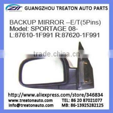 BACK UP MIRROR-E/T(5 PINS) 87610-1F991/ 87620-1F991 FOR SPORTAGE 08-