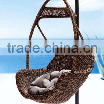 modern outdoor patio swing chair for hotel and resturant using