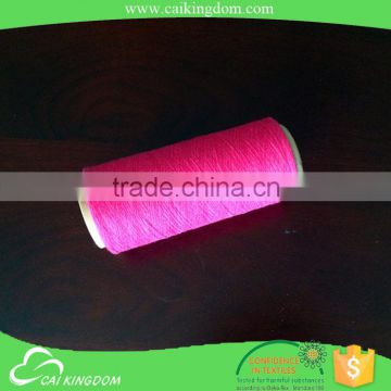 Leading manufacturer cotton hand knitting yarn latex rubber covered yarn for customized mid calf socks