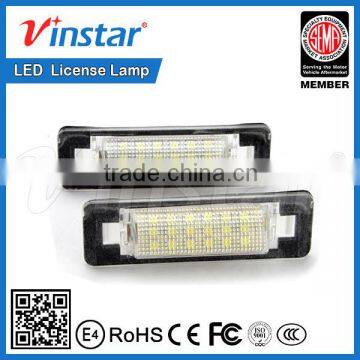 12V factory direct sale 18-SMD LED High Power no error for Ben.z auto License Plate Lamp