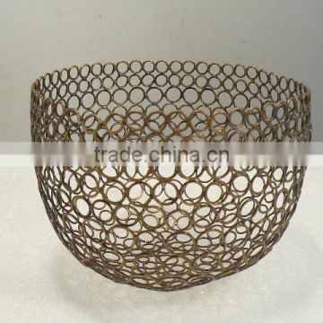 Decorative Wire Bowl
