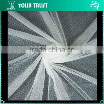 Regular Wave 60 Inch Wedding Veil/Decoration Mesh Lace 100% NylonFabric