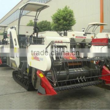 4LZ-2.5 Vertical-axial Full-feed Track type Wheat combine harvester