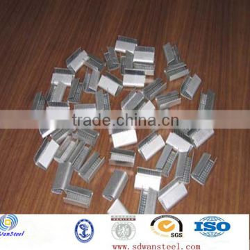 Packing Steel Clasp-Galvanized Packing Buckle-Zinc-Coated Steel Strips-