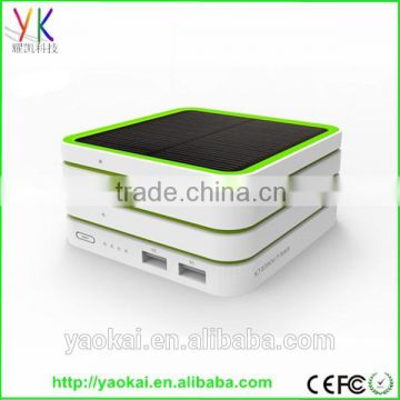Hot new products for 2015 expand capacity solar power bank from 5000mah to 50000mah