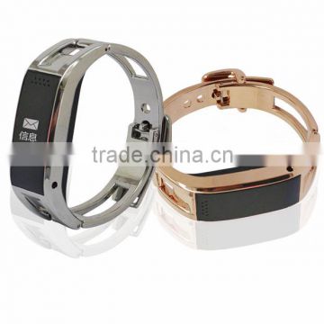Stock factory sale D8 Bluetooth Wrist Bracelet Smart Bluetooth Bracelet 7 Languages 180mah Battery