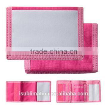 Sublimation custom photo printing nylon wallets