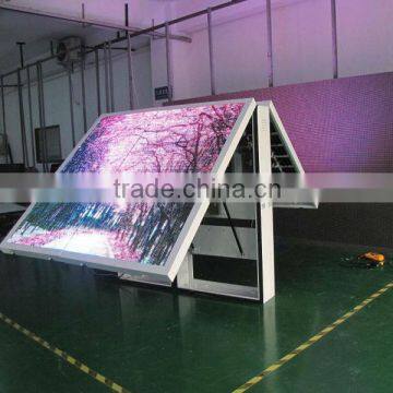 front maintenance double side P6 outdoor fullcolor LED Street advertising Billboard display