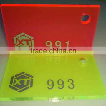 Translucent Red/Green Acrylic Sheet