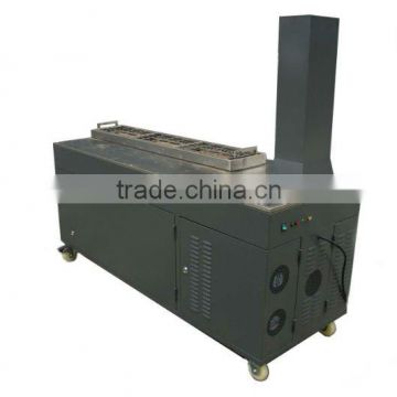 Outdoor BBQ Grill with Smoke Filter for Shopping Streets