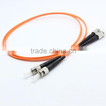 multimode ST fiber optic duplex patch cord