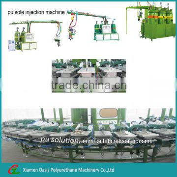 Sales Service Provided Banana shoe sole injection molding machine