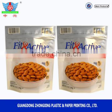 Printing Plastic Food Packaging For Dry Nuts Packaging