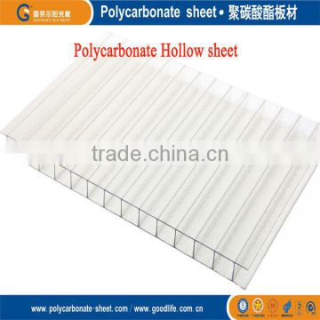 polycarbonate hollow sheets for conservatory roof