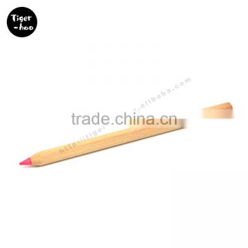 2016 New design low price promotional pencil , wood colored pencil holder , unique pencil holder