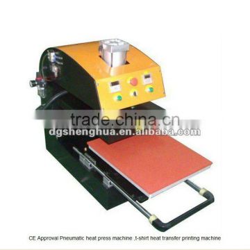 T-shirt Pritnign Heat transfer Machine, semi-automatic heat press machine