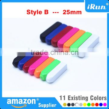 Large Rectangular Metal Aglets Shoe Laces Tips - Customized Yeezy Shoelaces Replacement Tips - Yeezy Shoelaces Metal Endings