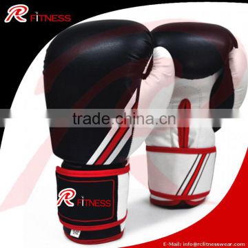 wholesale high quality PU leather mexico red boxing gloves