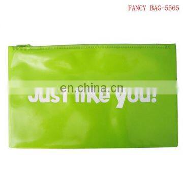 Custom Printed Shiny PVC pencil bag cheap Wholesale