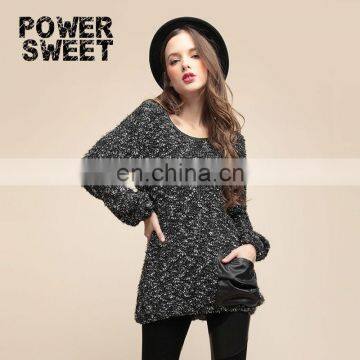knitted pullover woman wholesale sweater