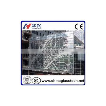 CE Approved Steel Framing Point-fixed Glass Facade Curtain Walls Systems