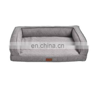 New Designed Non-skid Plush Fur Pet Soft Bed Dog Suppliers