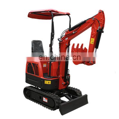 Cost effective  0.8 ton 1 ton 2 ton 3 Ton mini Excavator Digging Hydraulic Small Micro Digger Machine Prices for Sale
