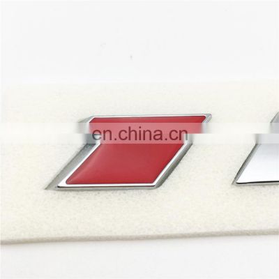 Custom Company Logo Number Sticker ABS Chrome 3D Car Letter Emblem Badge