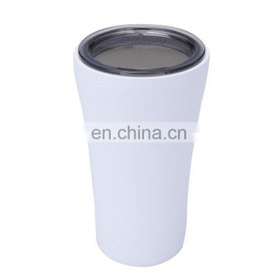 double wall 16oz  stainless steel coffee tumbler double wall vacuum Insulated coffee mug with lid