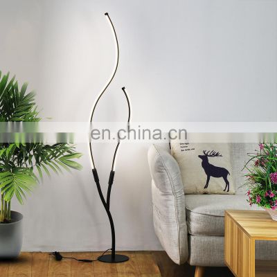 Modern Simple Floor Light Creative Living Room Art Style LED Floor Lamp For Indoor Bedroom