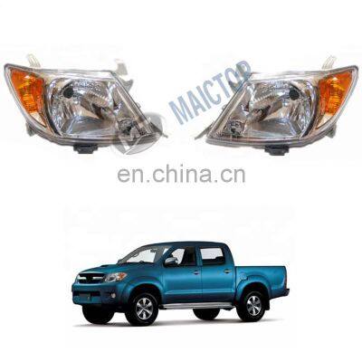 MAICTOP car auto parts front light head lamp for Hilux vigo 2008 headlight