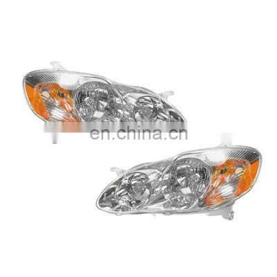 MAICTOP FACTORY PRICE HEADLIGHT FOR corolla 2003-2005 OEM  81170-02110 81130-02110 81110-02370