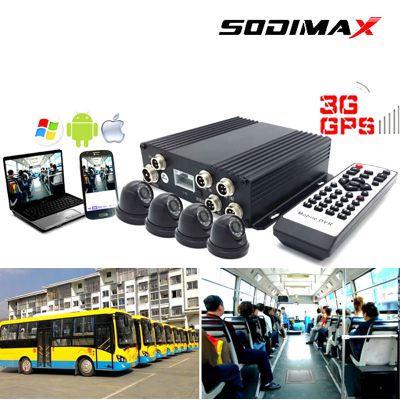 Supply school student delivery vehicle 4G wireless video real-time surveillance video recorder