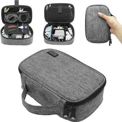 Travel Cords Organizer Universal Small Electronic Accessories Carrying Bag