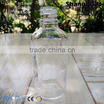 20ml Essential Oil Bottle Clear Bottle Screw Top With Dropper