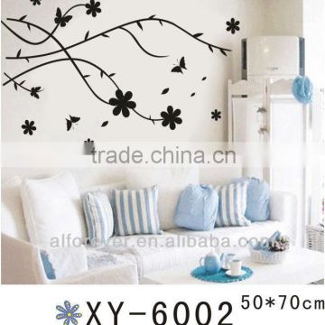 Black Removable wall sticker for home decor,wall decal